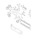 Frigidaire FEF357BBA backguard diagram