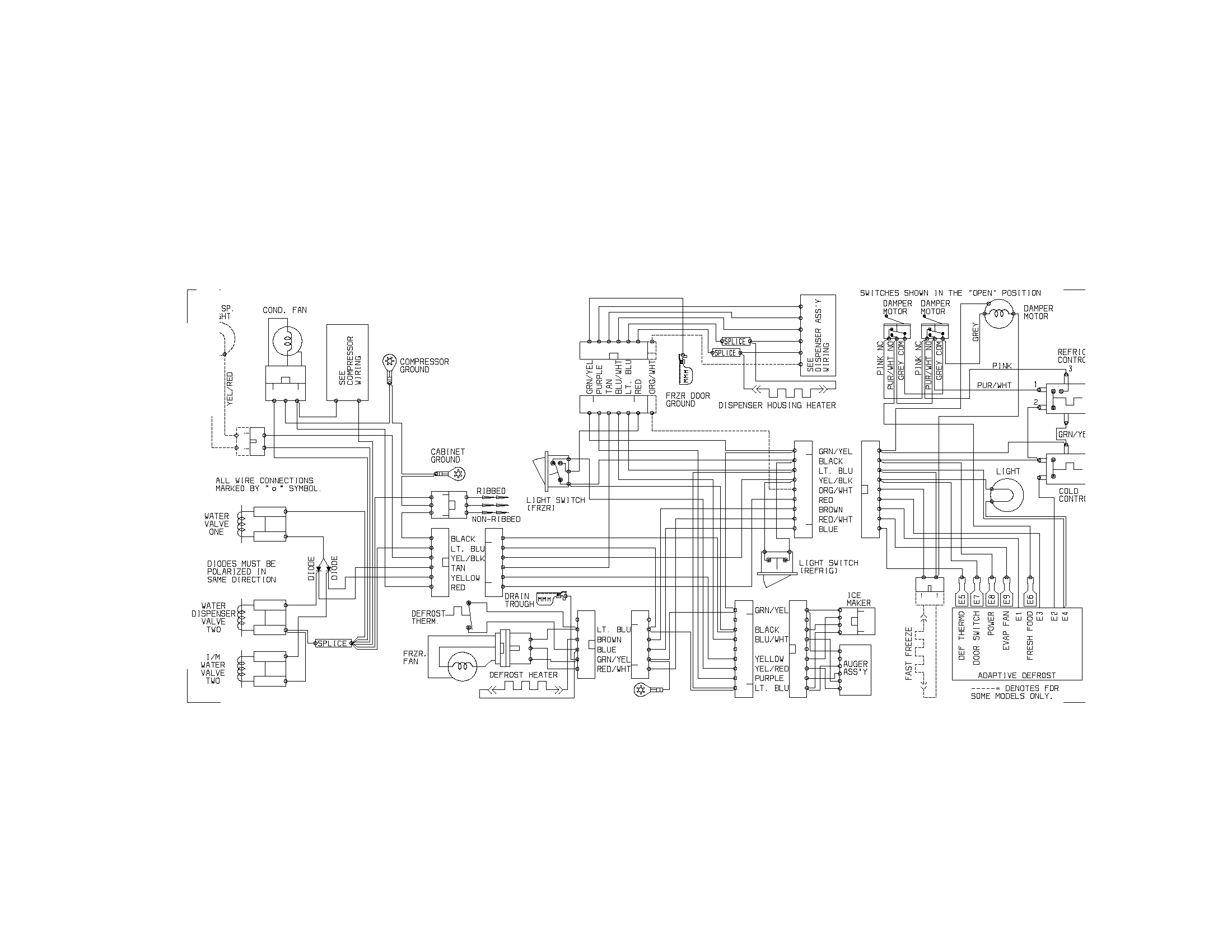 Kenmore 25352324202 wiring diagram diagram