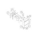Frigidaire GLEB27S7CSA door diagram