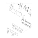 Frigidaire FGF326AUD backguard diagram