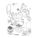 Frigidaire FEFL88ACB body diagram