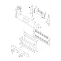Frigidaire FGF355AWD backguard diagram