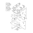 Frigidaire FGF355AWD burner diagram