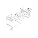 Frigidaire FGF355AWD door diagram