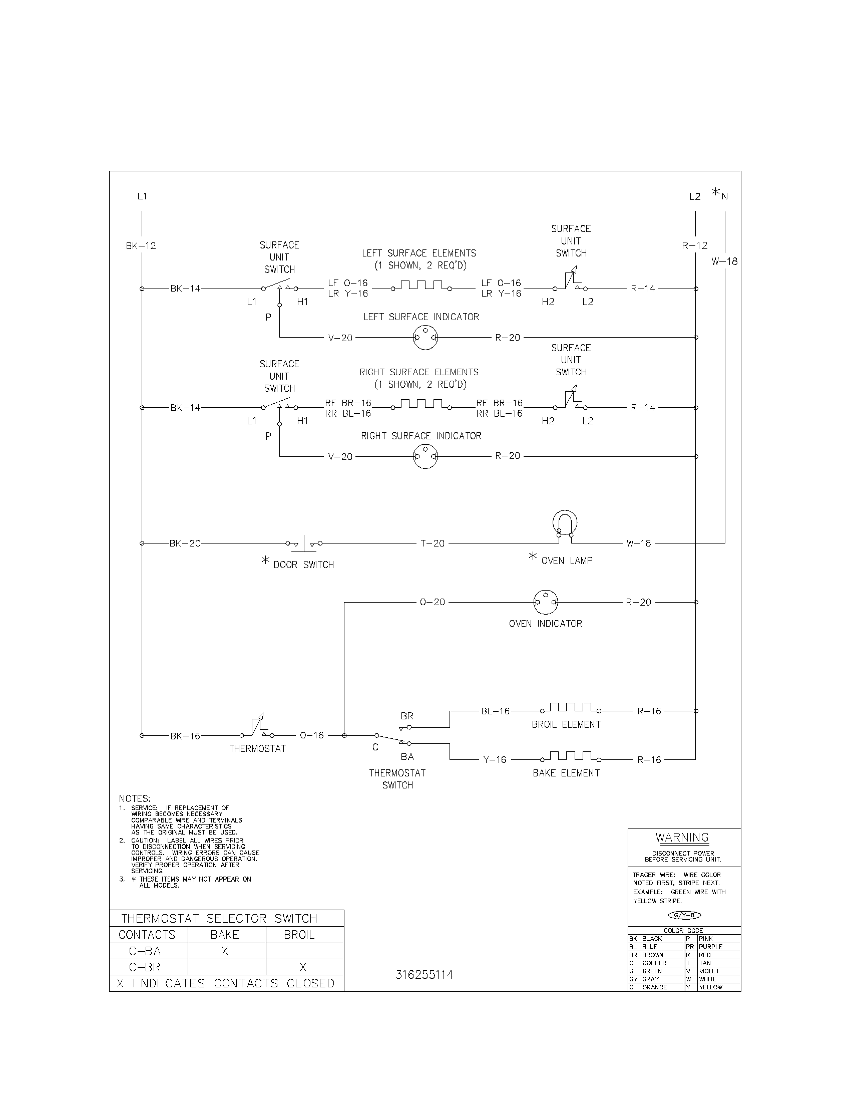 Kenmore 79061130101 wiring diagram diagram