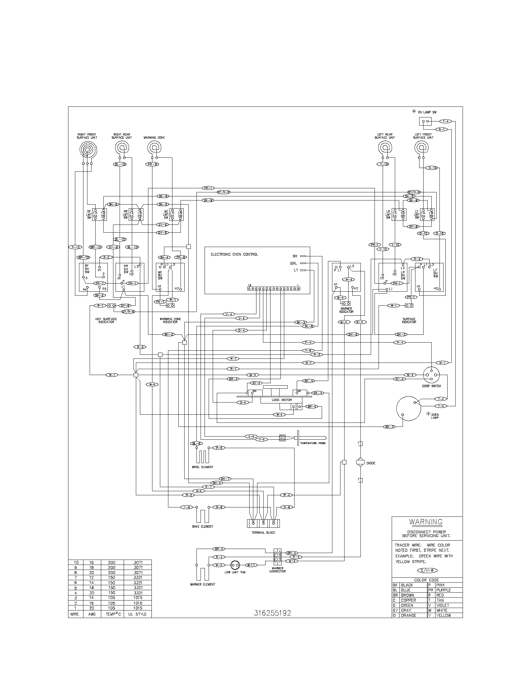 Kenmore 79095595104 wiring diagram diagram