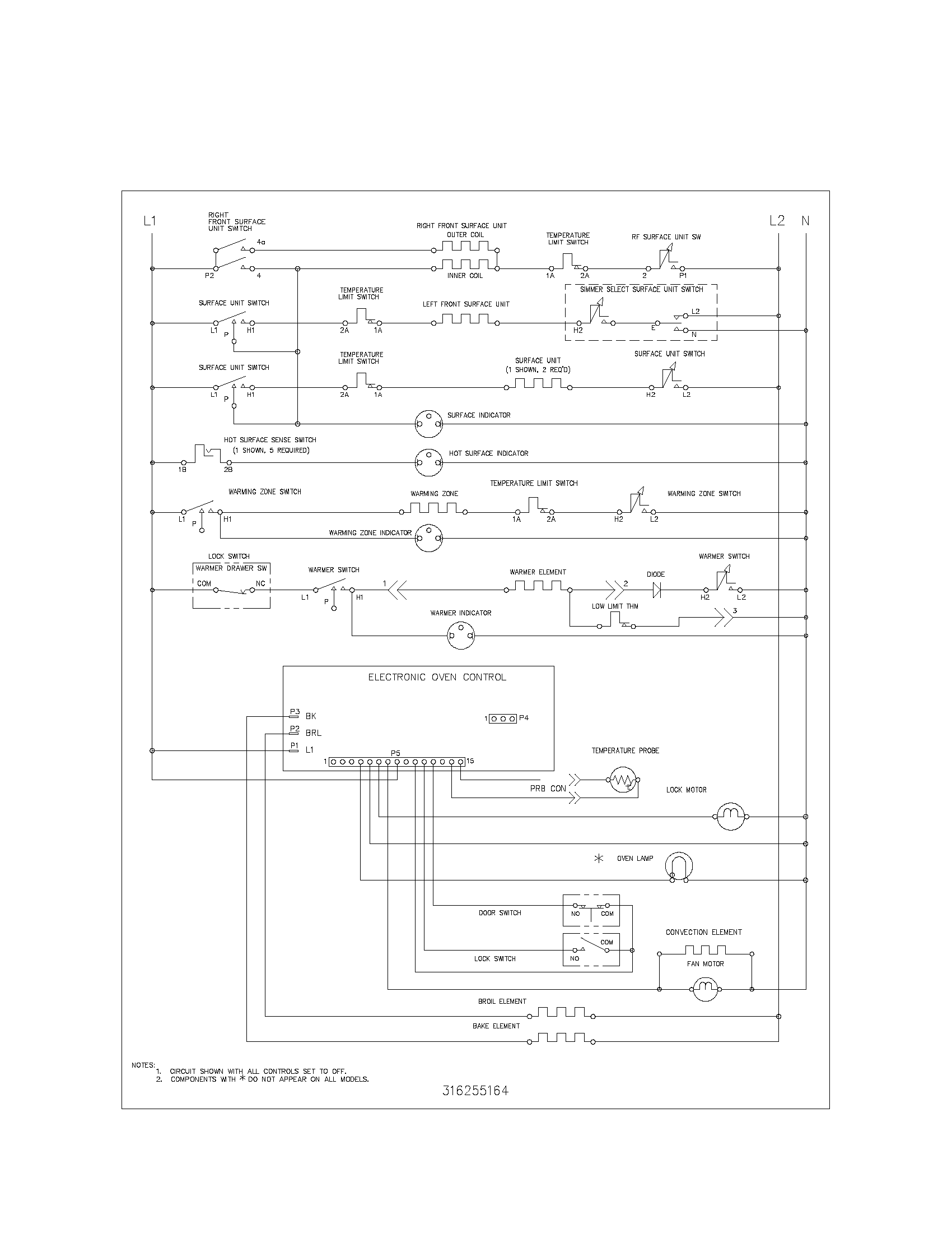 Kenmore 79095914201 wiring diagram diagram