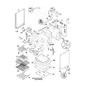 Frigidaire FEF366BCC body diagram