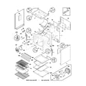 Frigidaire GLGF388CQA body diagram