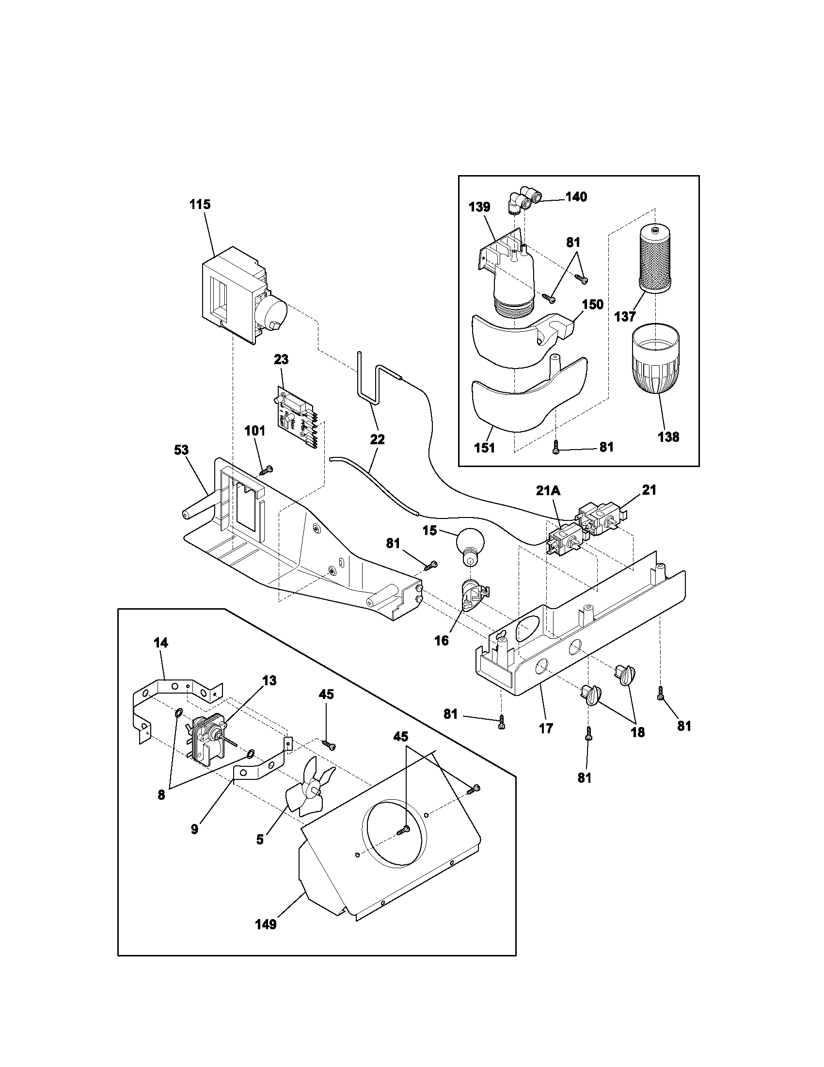 Kenmore 25352624202 controls diagram