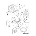 Frigidaire FRT15IB3AT3 ice maker diagram