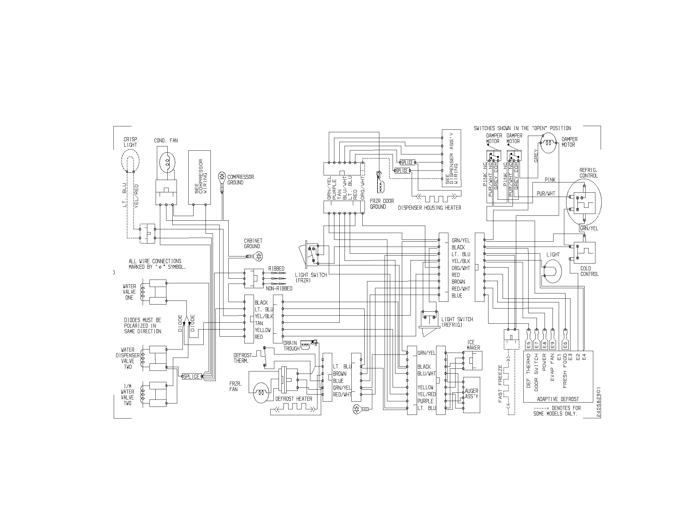 Kenmore 25353373300 wiring diagram diagram