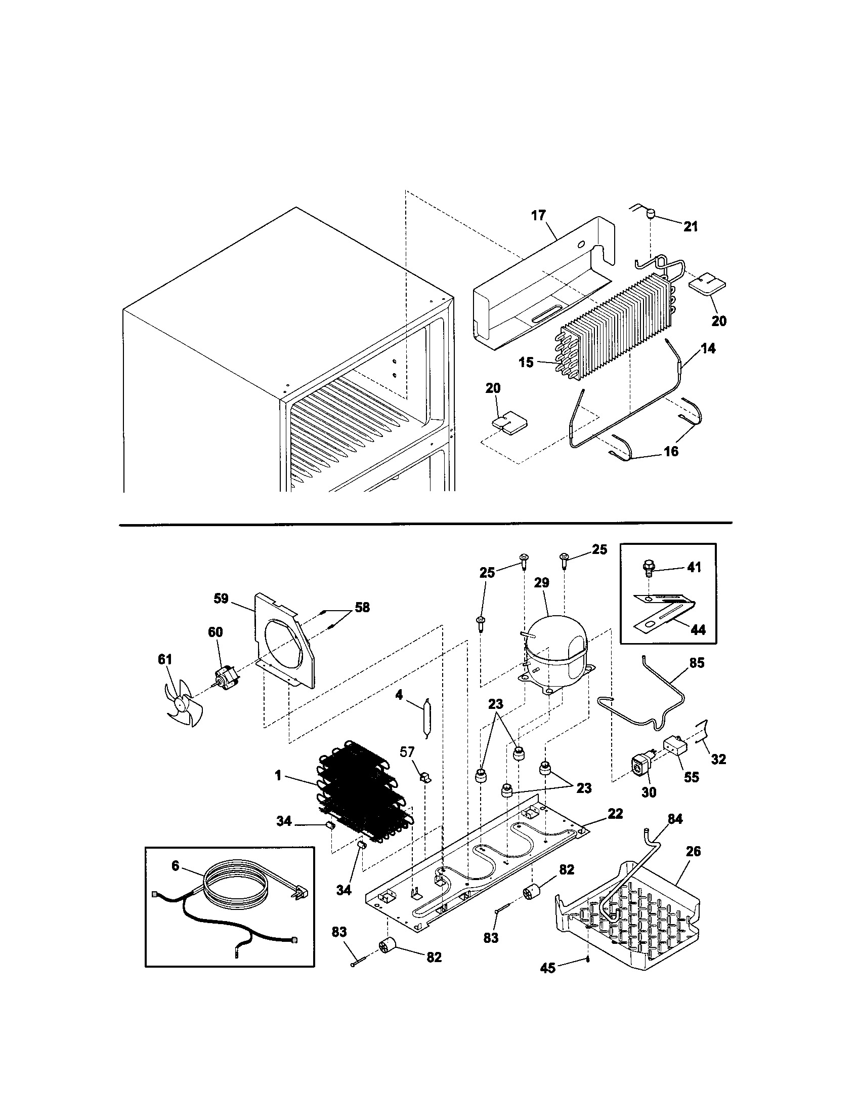 Kenmore 25373883300 system diagram