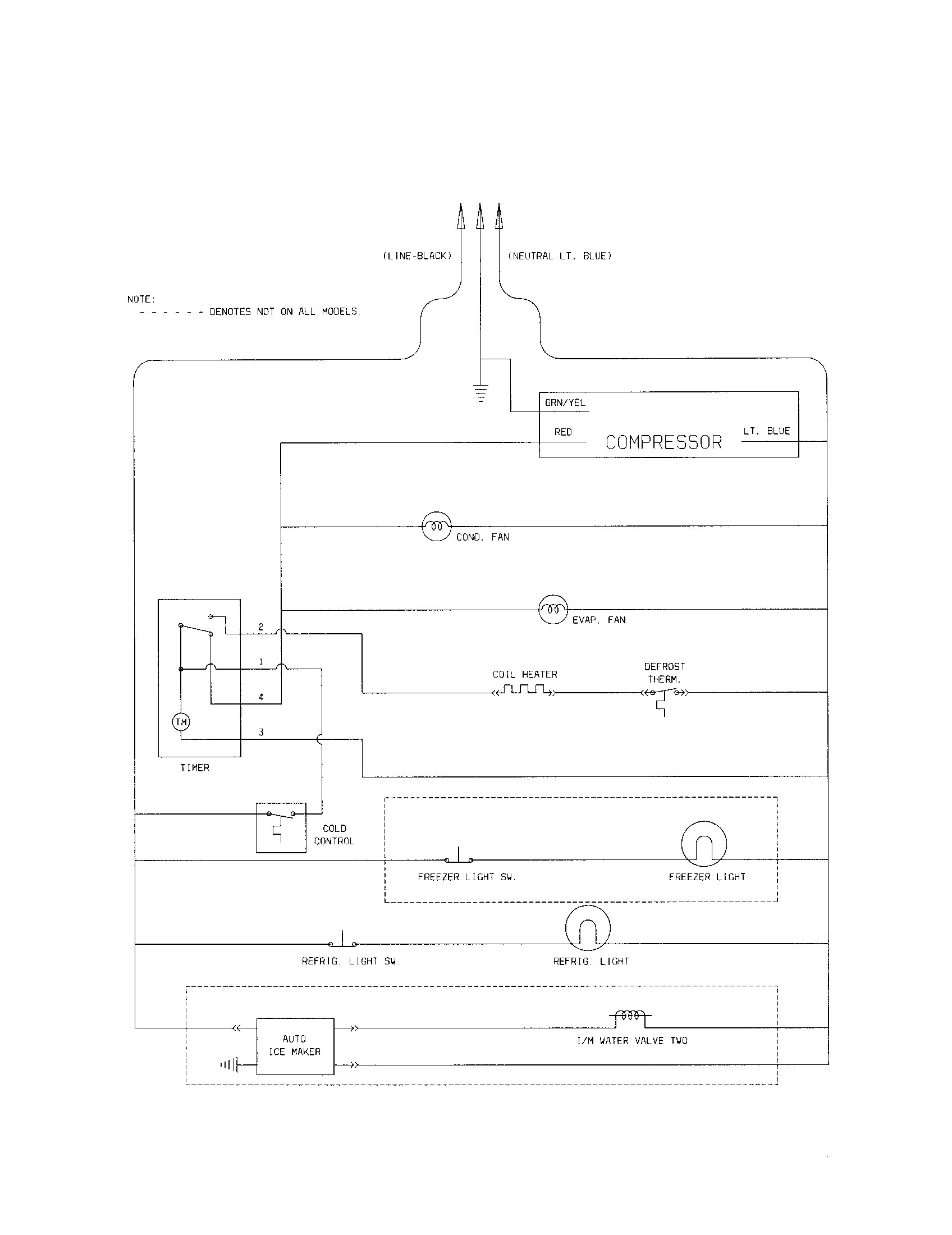 Kenmore 25373883300 wiring schematic diagram