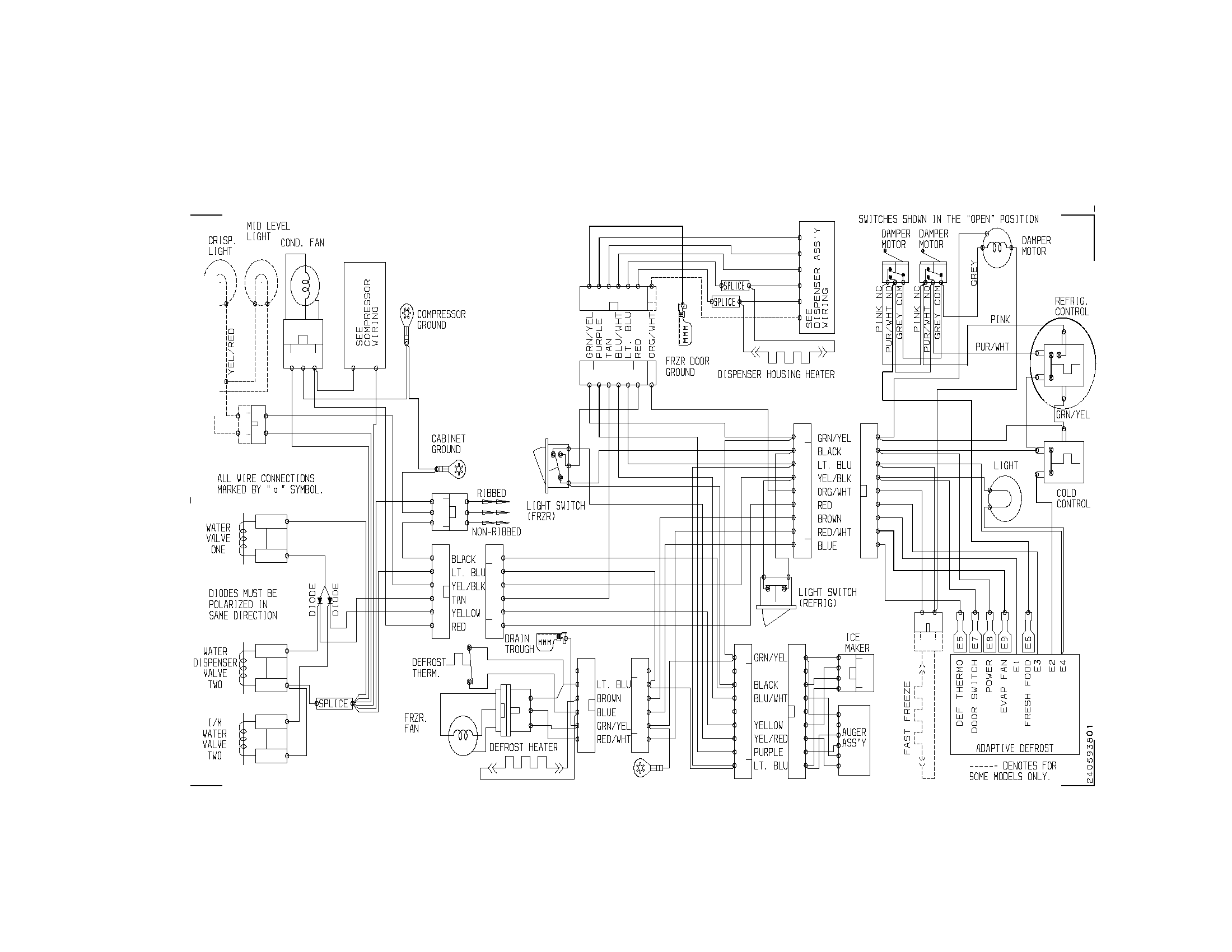 Kenmore 25353723300 wiring diagram diagram