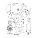 Frigidaire FEF366CSA body diagram