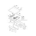 Kenmore 79092423300 top/drawer diagram