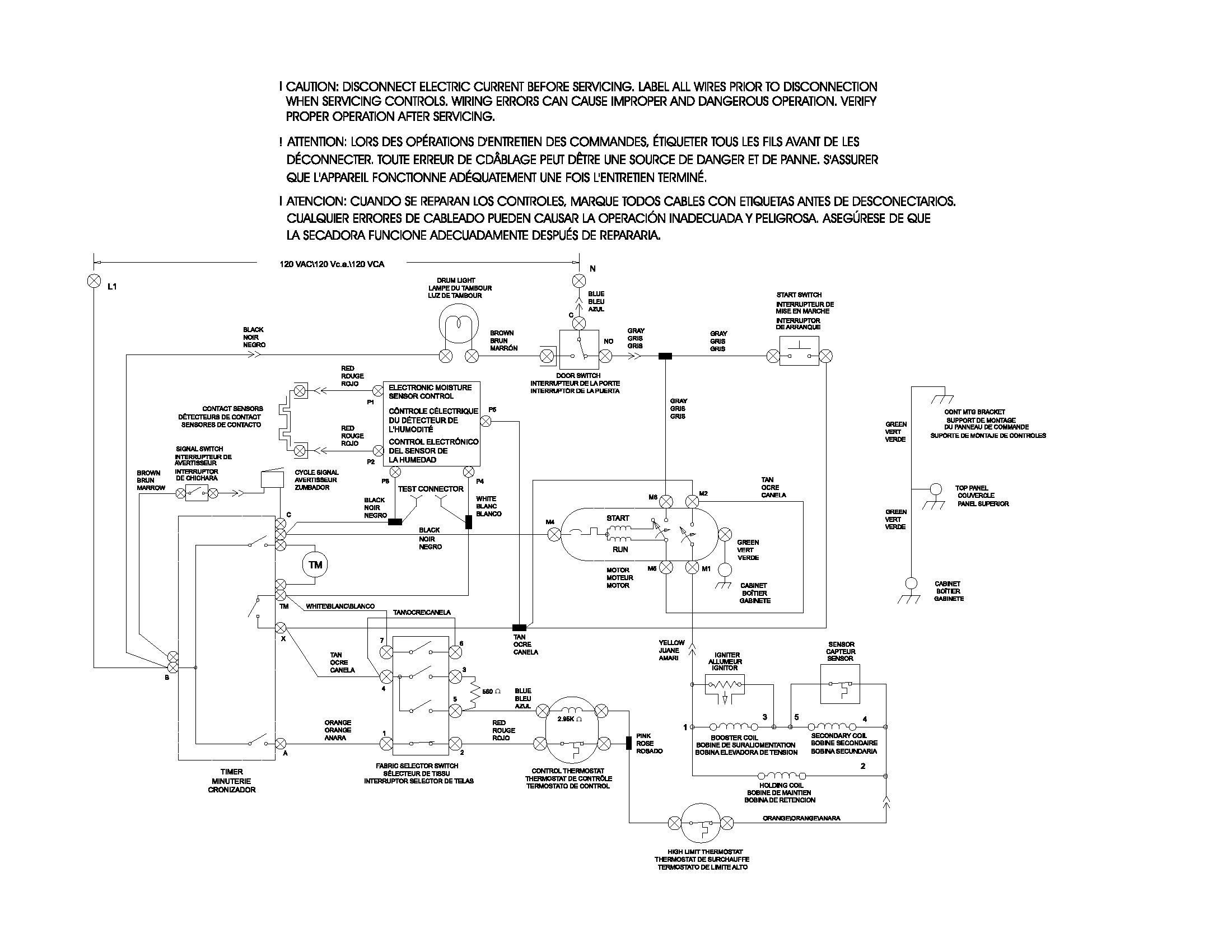 White-Westinghouse WGR242AS3 wiring diagram diagram