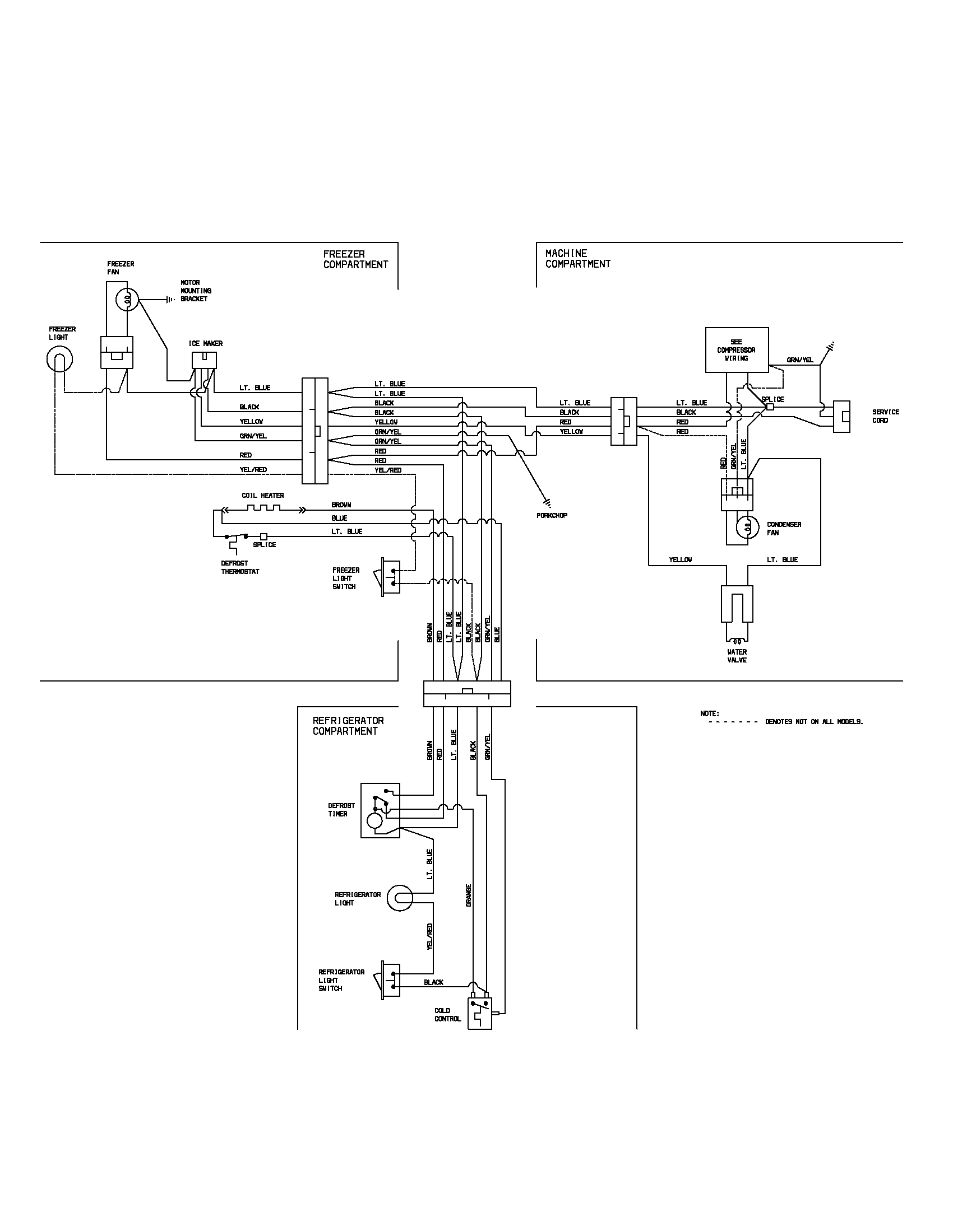 Kenmore 2533184910B wiring diagram diagram