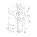 Frigidaire GLRT184RAW2 door diagram