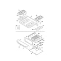 Kenmore 79075923300 top/drawer diagram