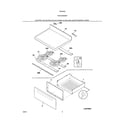 Kenmore 79095322301 top/drawer diagram