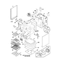 Frigidaire GLEFS77CBB body diagram