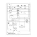 Frigidaire GLEFS77CBB wiring schematic diagram