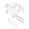 Frigidaire FEF376AQJ backguard diagram