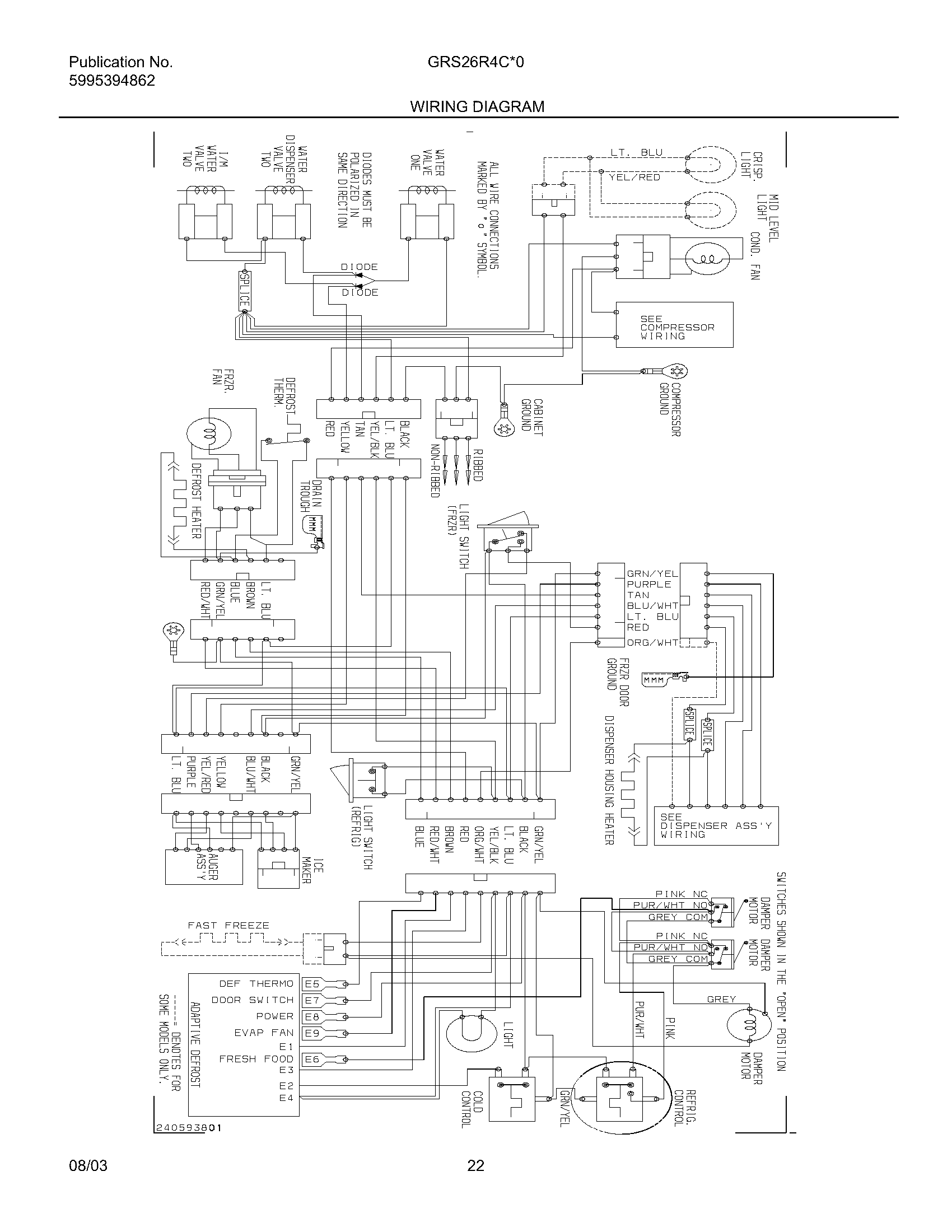 Gibson GRS26R4CQ1 wiring diagram diagram