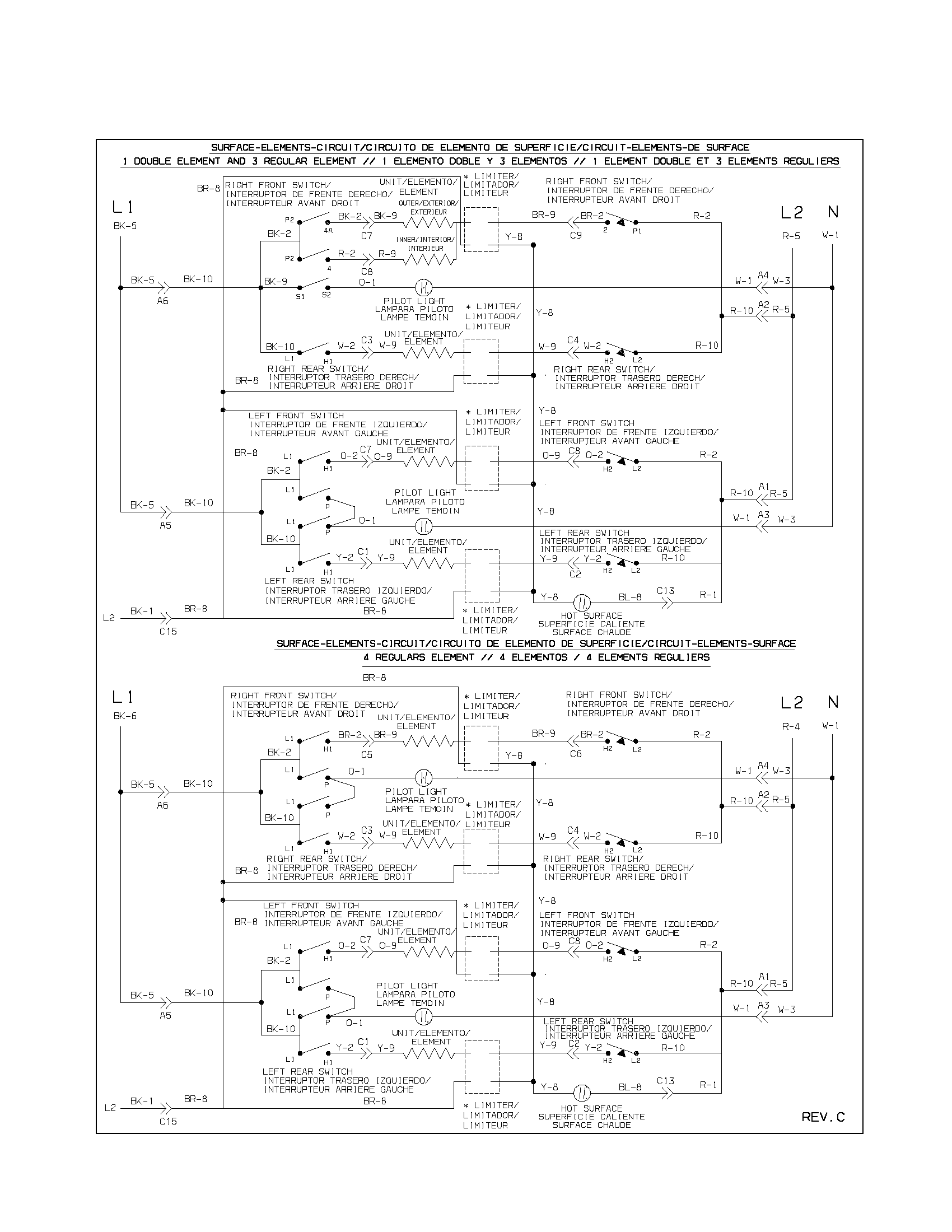 Frigidaire FED367DSA wiring diagram diagram