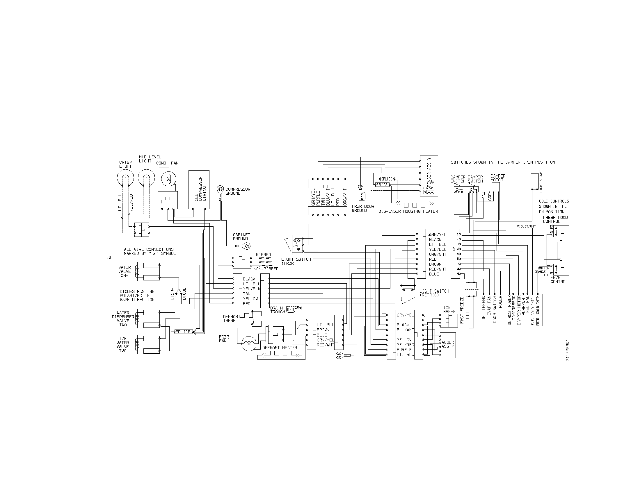 Kenmore 25353682300 wiring diagram diagram