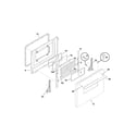 Frigidaire FEF402BWB oven door diagram