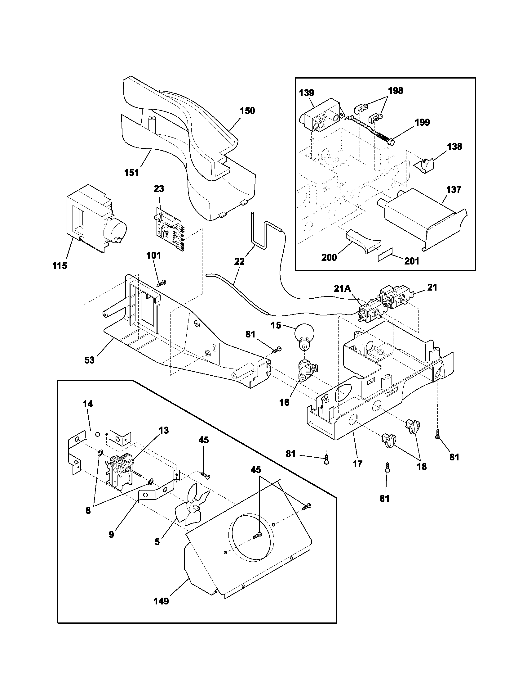 Frigidaire GS26HSZCW2 controls diagram
