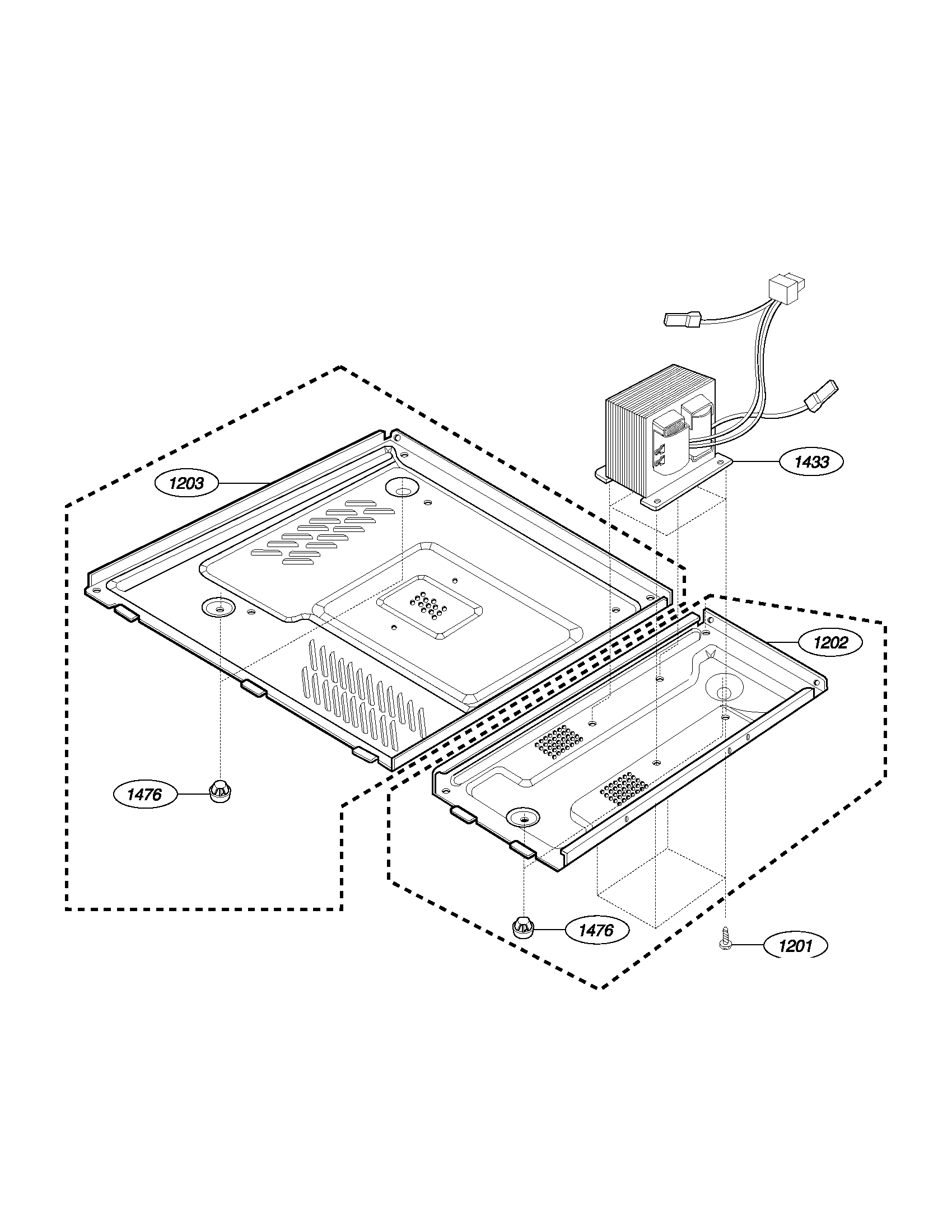 Frigidaire GLMB186CS1 base plate diagram