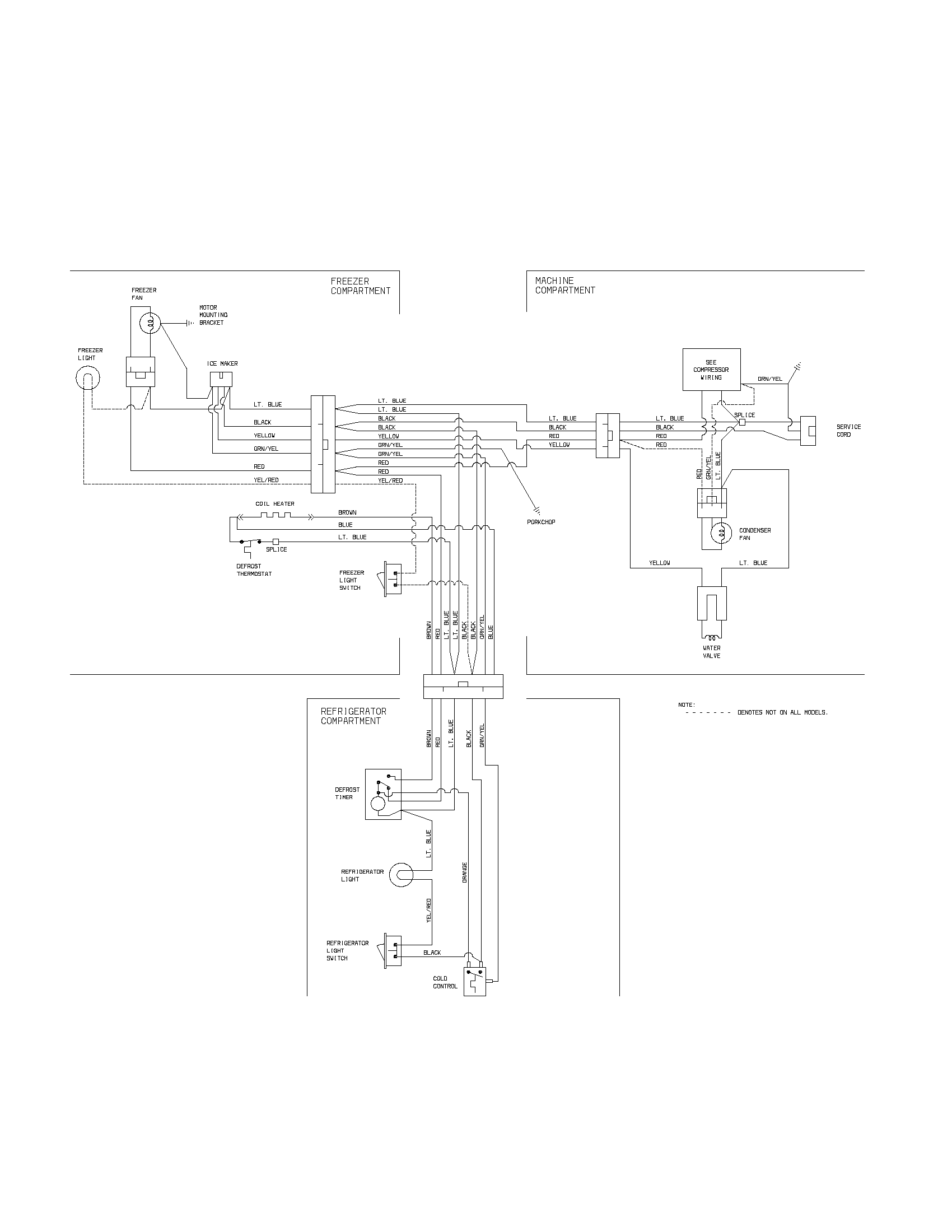 Frigidaire FRT17A2AQ3 wiring diagram diagram