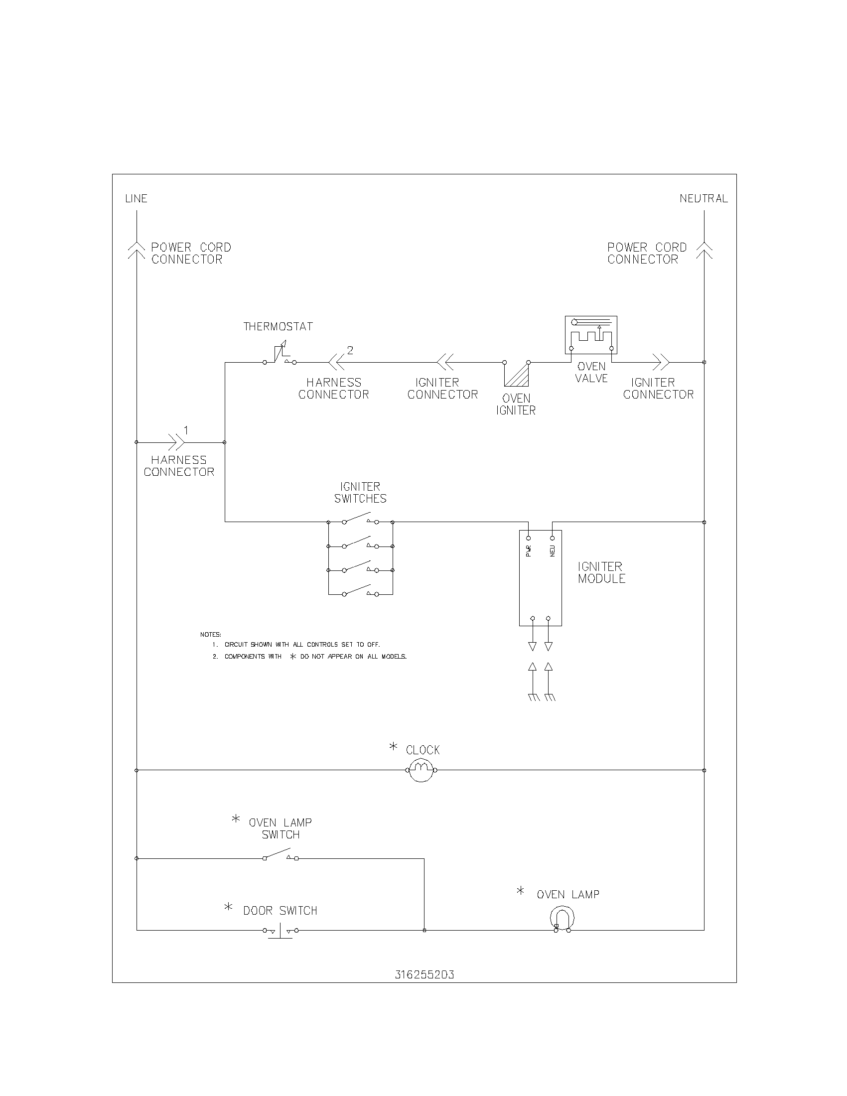 Kenmore 79074042300 wiring schematic diagram