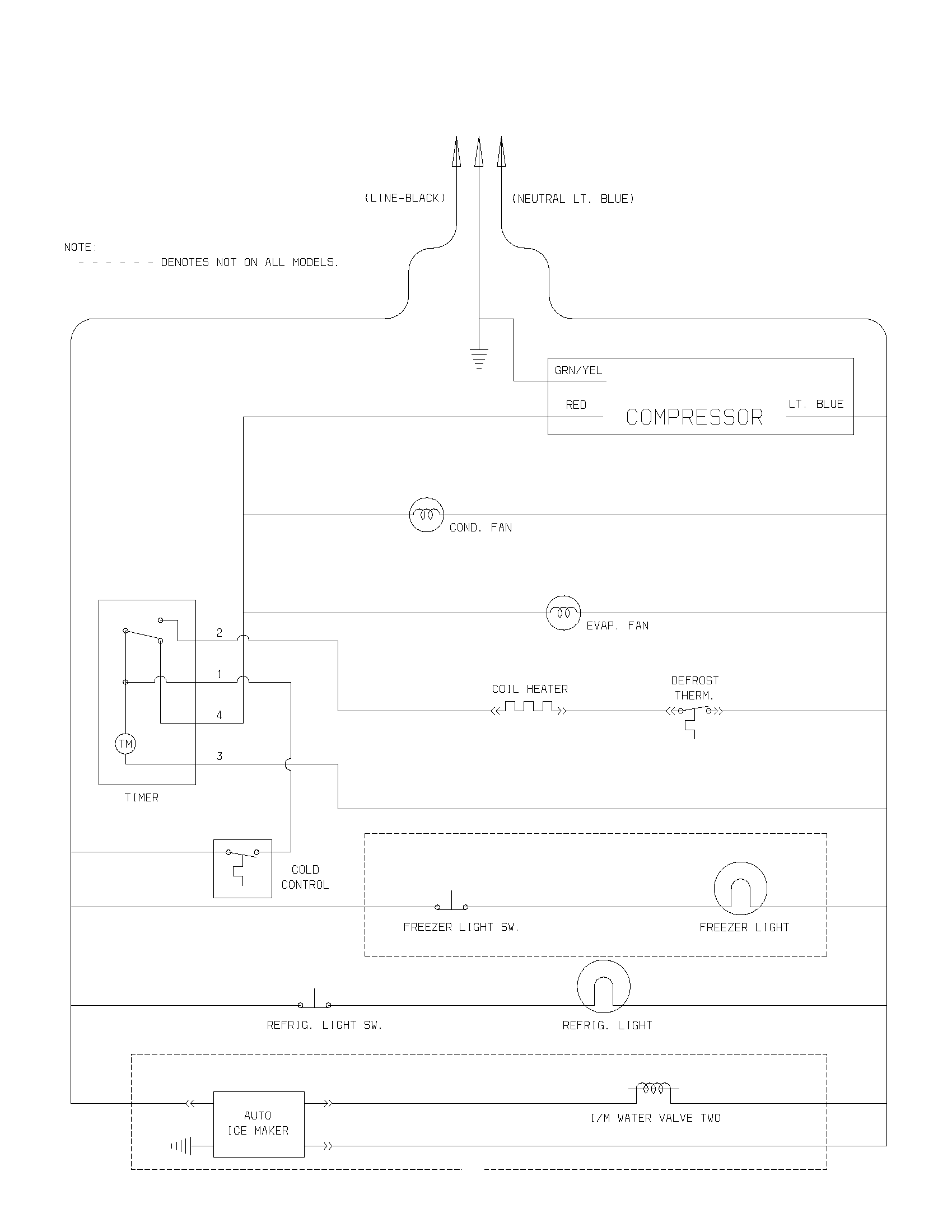 Gibson GRT17G4BQ2 wiring schematic diagram
