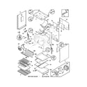 Frigidaire PLGF389CCC body diagram