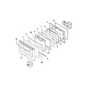 Frigidaire PLGF389CCC door diagram