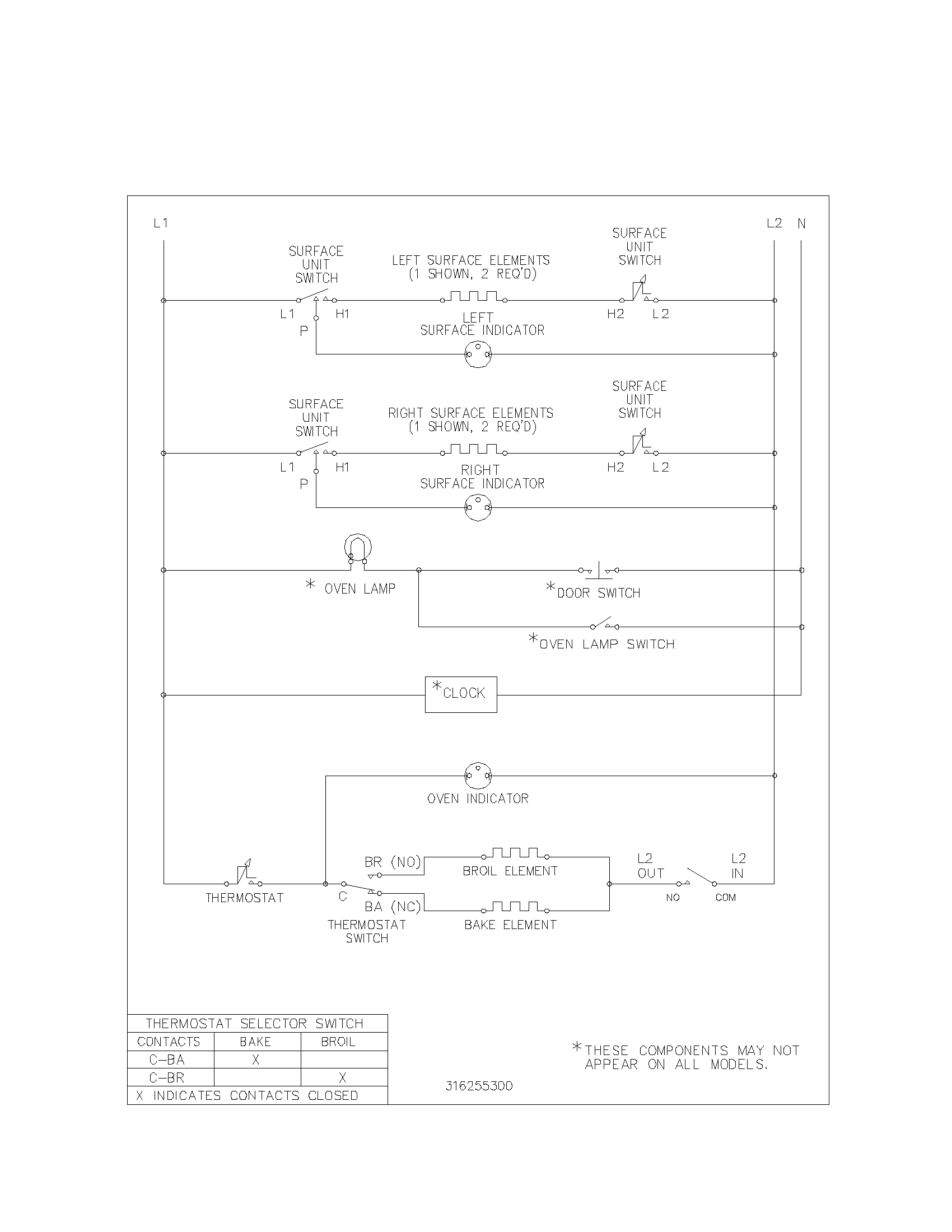 Kenmore 79061131103 wiring schematic diagram