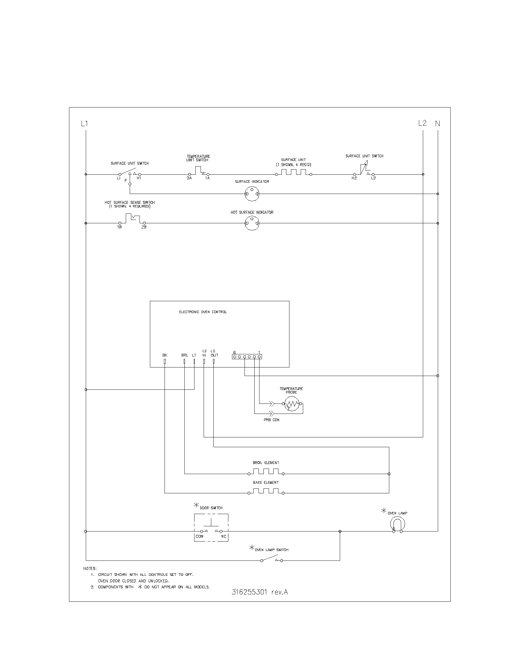 Kenmore 79092313302 wiring schematic diagram