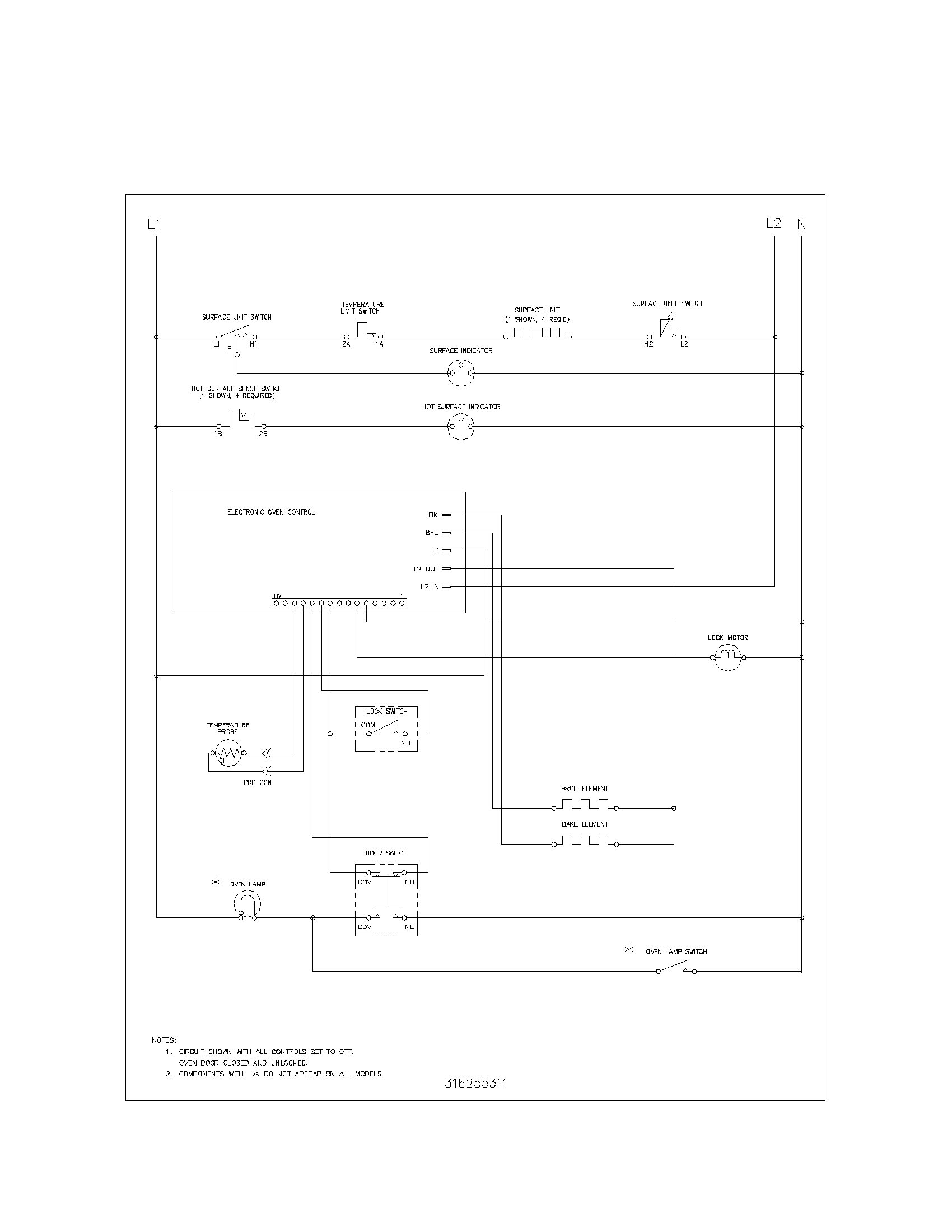 Kenmore 79092420302 wiring schematic diagram