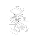 Kenmore 79094329301 top/drawer diagram