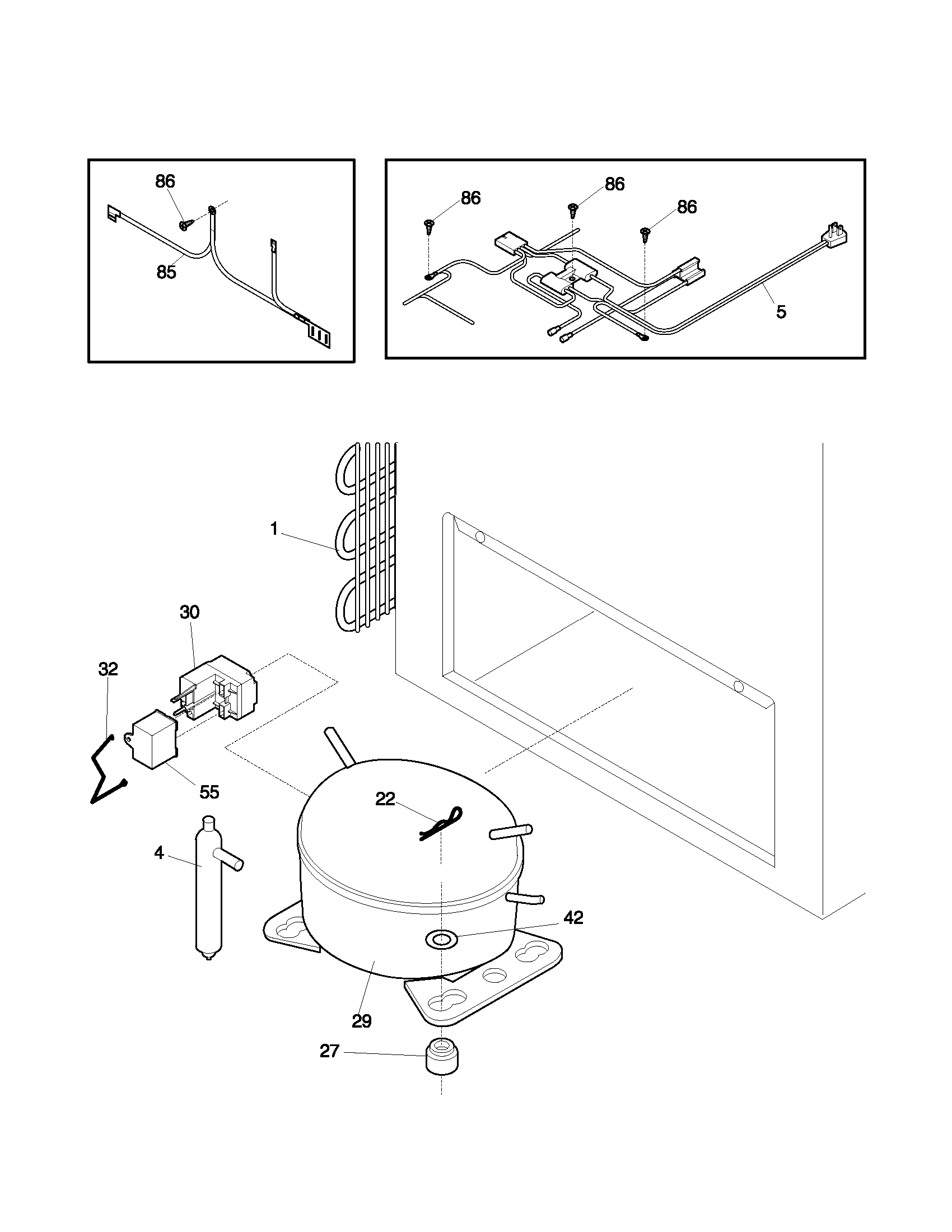 Kenmore 25313511101 system diagram