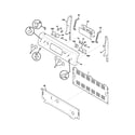 Frigidaire FEFL78CBA backguard diagram