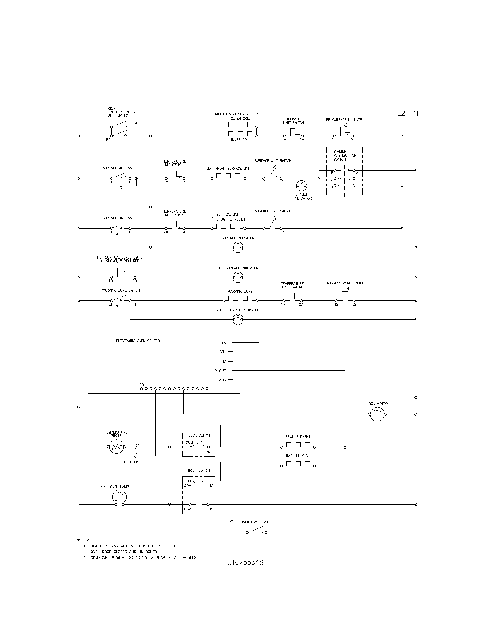 Kenmore 79094682301 wiring schematic diagram