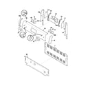 Frigidaire FEF326AUG backguard diagram