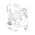 Frigidaire FEF326AUG body diagram