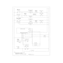 Frigidaire FEFB68CQC wiring schematic diagram